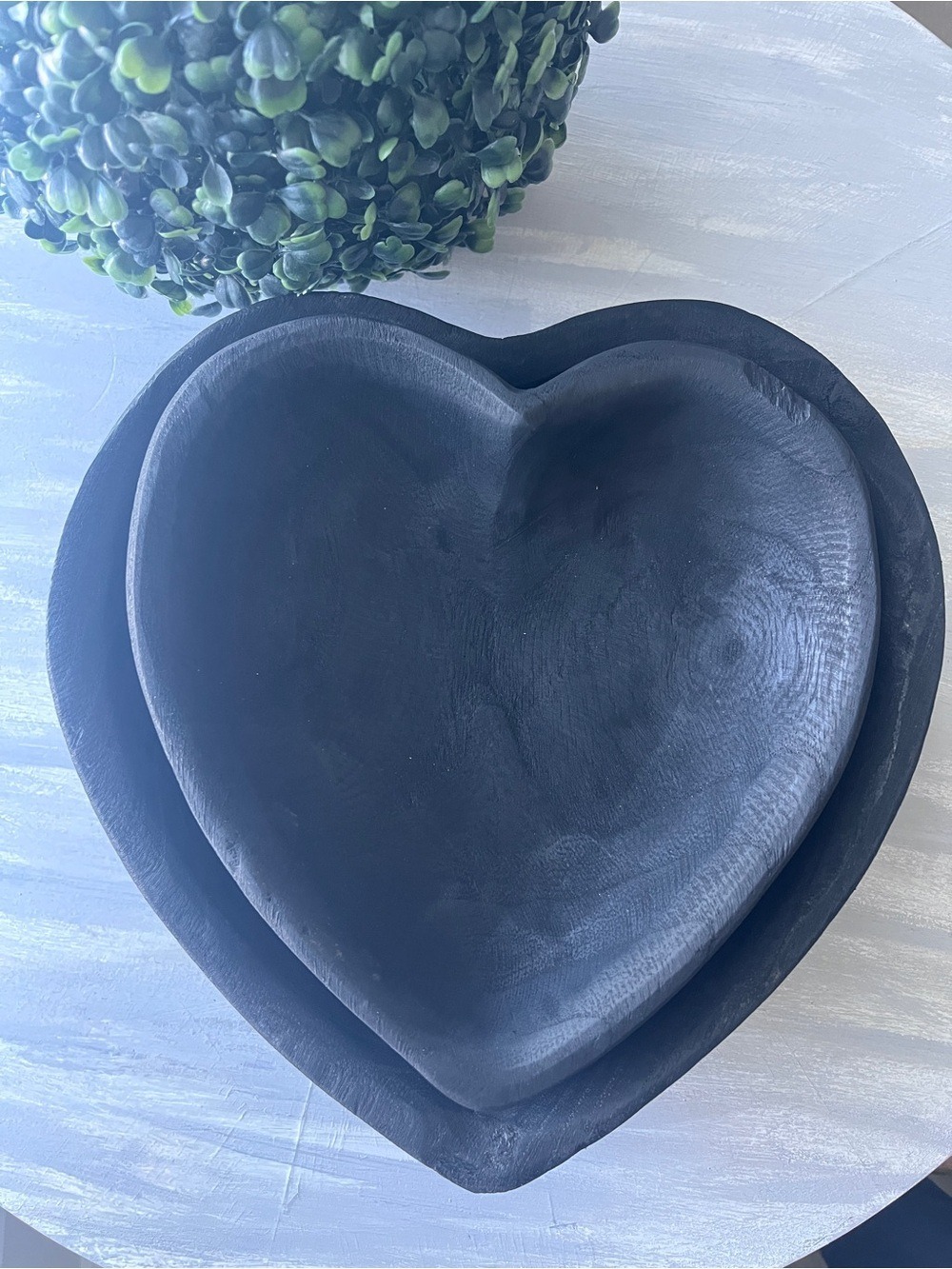 Wood Heart Bowl Large - Picture 7 of 13
